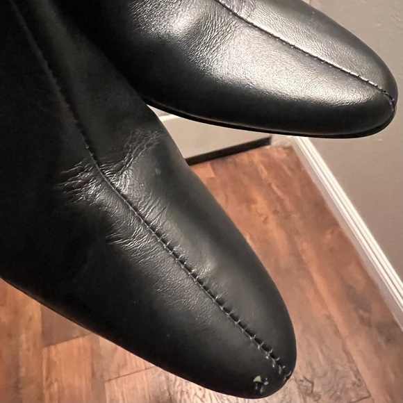 COLIN STUART black leather boots. Size 6.5 - Picture 4 of 9